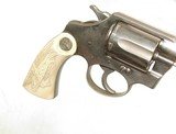 EARLY COLT POLICE POSITIVE SPECIAL REVOLVER WITH FACTORY CARVED IVORY GRIPS - 6 of 7