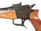 THOMPSON CENTER ARMS PISTOL WITH 2 BARRELS.223 REMINGTON & .258 WINCHESTER MAG. - 7 of 10