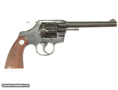COLT OFFICAL POLICE REVOLVER IN .22 RIMFIRE - Image 2 of 9