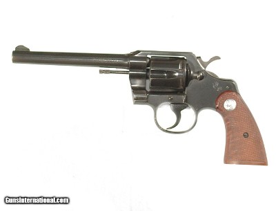 COLT OFFICAL POLICE REVOLVER IN .22 RIMFIRE