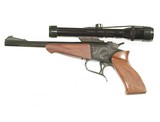 THOMPSON CENTER PISTOL IN .222 REMINGTON CALIBER WITH A 2.5 BUSHNELL SCOPE - 1 of 7