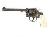 fabulous john warren engraved colt new service revolver