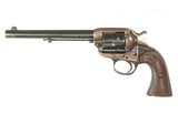 COLT "BISLEY" MODEL SINGLE ACTION REVOLVER IN .38 WCF CALIBER - 2 of 9