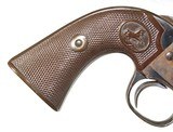 COLT "BISLEY" MODEL SINGLE ACTION REVOLVER IN .38 WCF CALIBER - 4 of 9