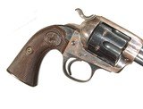 COLT "BISLEY" MODEL SINGLE ACTION REVOLVER IN .38 WCF CALIBER - 3 of 9