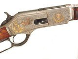 EXHIBITION GRADE JOHN WARREN ENGRAVED WINCHESTER MODEL 1876 RIFLE - 1 of 17
