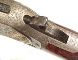 EXHIBITION GRADE JOHN WARREN ENGRAVED WINCHESTER MODEL 1876 RIFLE - 16 of 17