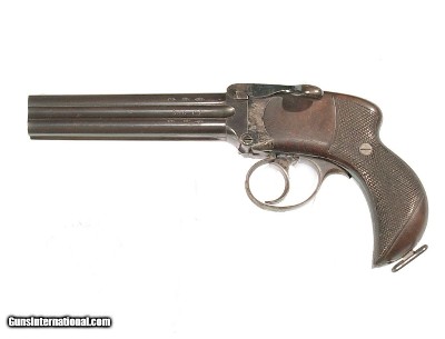CHARLES LANCASTER
4 BARREL PISTOL IN RARE .380 CALIBER