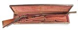 CASED PERCUSSION 12 BORE FOWLER BY "S. NOCK, LONDON" - 1 of 8