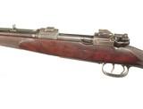 PRE-WAR OBENDORF MAUSER SPORTING RIFLE IN 9X57mm - 4 of 11