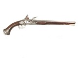 VERY EARLY FRENCH OFFICER'S HOLSTER FLINTLOCK PISTOL circa 1690-1720
