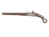 VERY EARLY FRENCH OFFICER'S HOLSTER FLINTLOCK PISTOL circa 1690-1720 - 6 of 10
