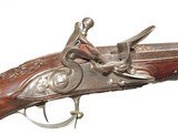 PAIR OF SILVER MOUNTED 18TH CENTURY FRENCH OFFICERS PISTOLS BY "JACQUES FRECONNET, PARIS"ca 1749 {FRENCH & INDIAN WAR} - 12 of 16
