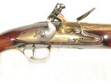 EARLY BRITISH BRASS BARRELED FLINTLOCK OFFICERS PISTOL BY 