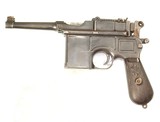 MAUSER C96 BROOMHANDLE BOLO SEMI-AUTO PISTOL W/ WOODEN HOLSTER/STOCK - 3 of 11
