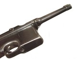 MAUSER C96 BROOMHANDLE BOLO SEMI-AUTO PISTOL W/ WOODEN HOLSTER/STOCK - 7 of 11