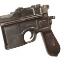 MAUSER C96 BROOMHANDLE BOLO SEMI-AUTO PISTOL W/ WOODEN HOLSTER/STOCK - 10 of 11