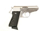 WALTHERPPK/S STAINLESS PISTOL IN .380 CALIBER - 4 of 8