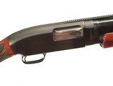 WINCHESTER MODEL 12 PUMP SHOTGUN WITH LEFT HAD SHOOTER CUSTOM STOCK - 2 of 10