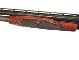 WINCHESTER MODEL 12 PUMP SHOTGUN WITH LEFT HAD SHOOTER CUSTOM STOCK - 9 of 10