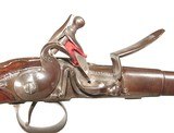 PAIR OF SILVER MOUNTED QUEEN ANNE FLINTLOCK PISTOLS BY 
