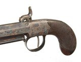 CASED PAIR OF PERCUSSION TRAVELING PISTOLS BY 