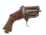 CASED FRENCH PEPPERBOX REVOLVER BY 