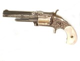 SMITH & WESSON PRESENTATION No. 1 1/2 MODEL GOLD WASHED AND ENGRAVED REVOLVER. - 9 of 9