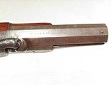 BRITISH PERCUSSION GREAT COAT PISTOL BY 