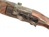 SPECTACULAR PRESENTATION ENGRAVED LUXUS ARMS SINGLE SHOT SPORTING RIFLE by 