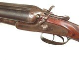BRITISH DOUBLE BARREL CAPE SPORTING RIFLE /SHOTGUN IN .500/450 No2X 12 GA.BY THE 