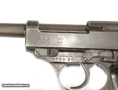 GERMAN WALTHER P-38