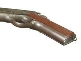 WWII U.S. ITHACA 1911 A1 .45 a.c.p. AUTOMATIC SERVICE PISTOL - 7 of 9