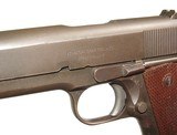 WWII ITHACA MODEL 1911 A1 SERVICE PISTOL MFG 1943 - 3 of 8