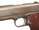 WWII ITHACA MODEL 1911 A1 SERVICE PISTOL MFG 1943 - 7 of 8