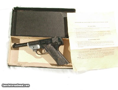 HI-STANDARD MODEL
{G} .380 AUTO PISTOL IN IT'S FACTORY BOX