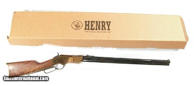 NEW ORIGINAL HENRY RIFLE by HENRY FIREARMS CO. IN 44.40 W.C.F. CALIBER