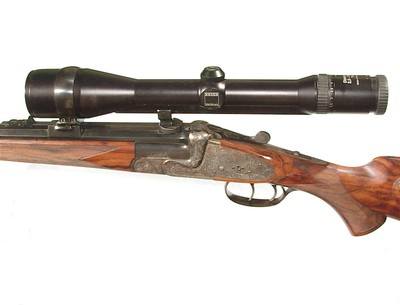 SPECTACULAR BEST QUALITY GASTINNE RENETTE SIDELOCK SINGLE SHOT SPORTING RIFLE IN 6.5X68R CALIBER - Image 4 of 18