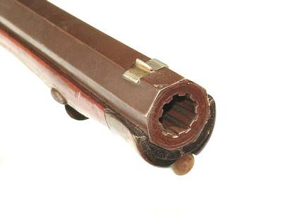 19th CENTURY GERMAN PERCUSSION.75 CALIBER JAEGER RIFLE BY P.G. BROCKMANN, ROSTOCK - Image 14 of 15
