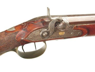 19th CENTURY GERMAN PERCUSSION.75 CALIBER JAEGER RIFLE BY P.G. BROCKMANN, ROSTOCK - Image 2 of 15