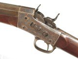 REMINGTON No 1 ROLLING BLOCK HEAVY BARREL SPORTING RIFLE IN .45-70 CALIBER - 3 of 9