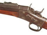 EARLY REMINGTON No1 ROLLING BLOCK HEAVY BARREL SPORTING RIFLE IN .44-77 CALIBER - 1 of 9