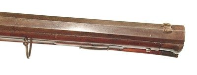 GERMAN PERCUSSION JAEGER RIFLE SIGNED 