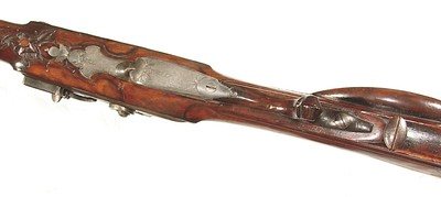 GERMAN PERCUSSION JAEGER RIFLE SIGNED 