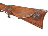 GERMAN PERCUSSION JAEGER RIFLE SIGNED 