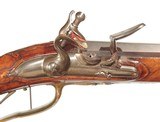 18th CENTURY GERMAN FLINTLOCK JAEGER RIFLE BY 