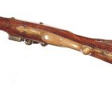 18th CENTURY GERMAN FLINTLOCK JAEGER RIFLE BY 