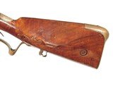 18th CENTURY GERMAN FLINTLOCK JAEGER RIFLE BY 