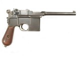 MAUSER C96 (CONE HAMMER) BROOMHANDLE PISTOL WITH WOODEN SHOULDER STOCK/HOLSTER - 3 of 16