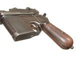 MAUSER C96 (CONE HAMMER) BROOMHANDLE PISTOL WITH WOODEN SHOULDER STOCK/HOLSTER - 12 of 16
